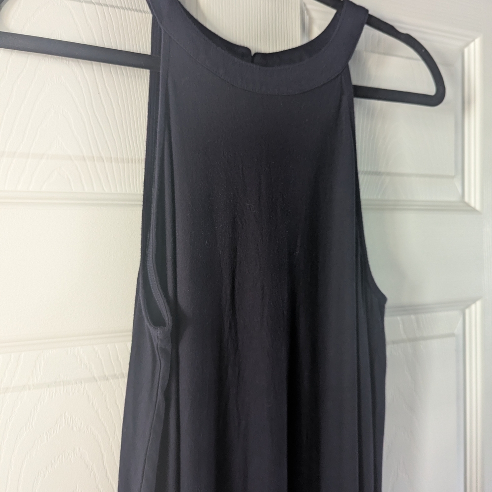 Navy Sleeveless Dress